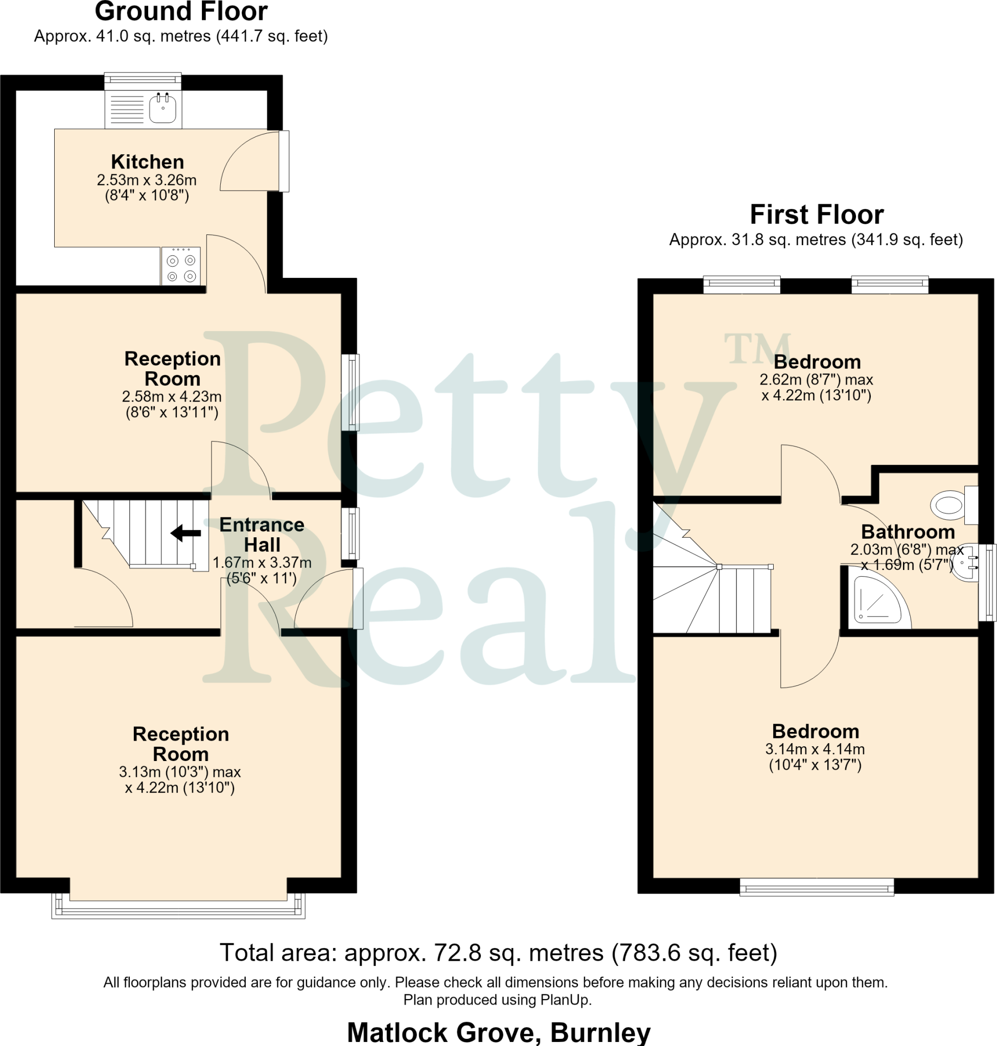 Matlock Grove, Burnley floorplan