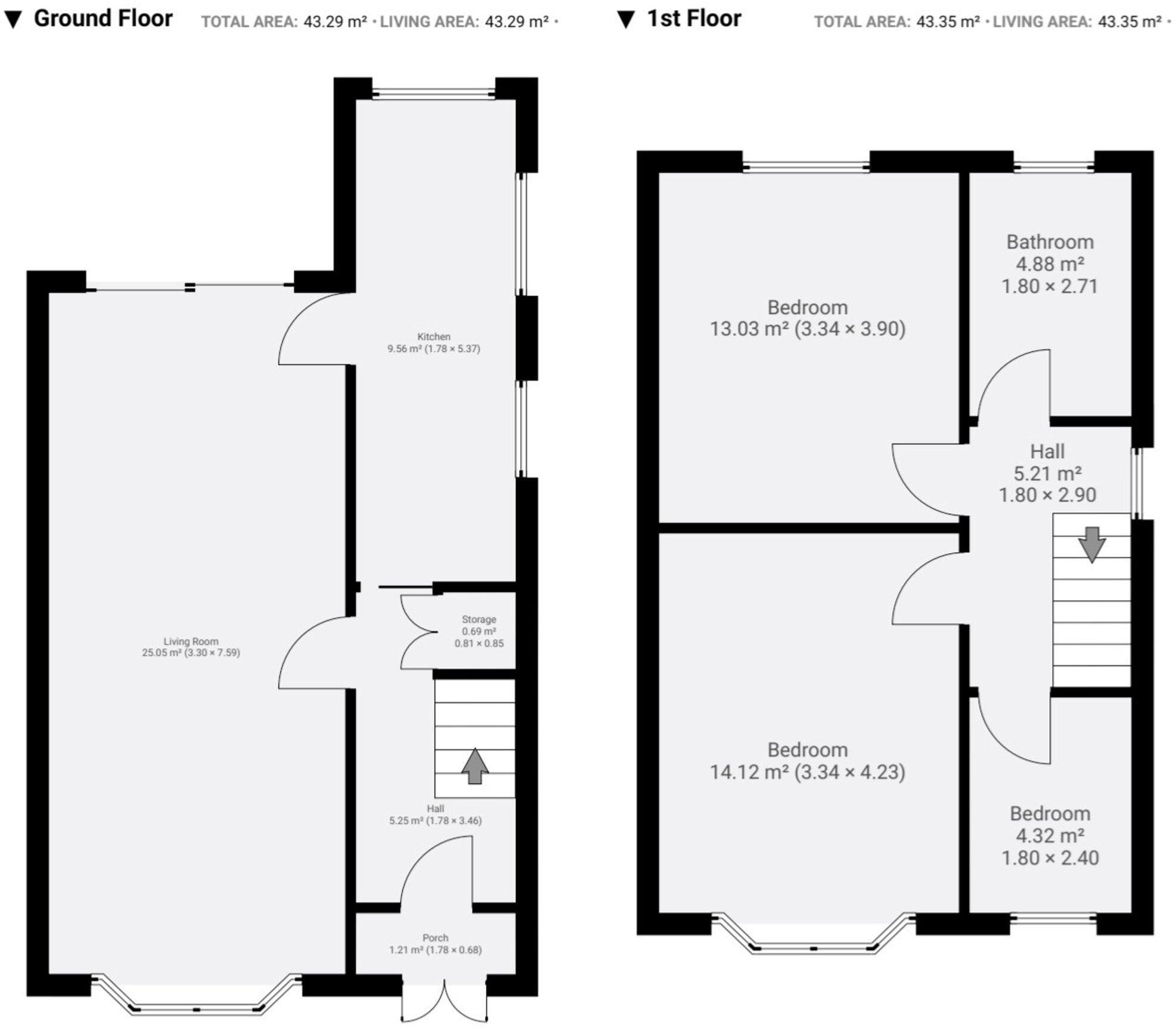 Browns Lane, Allesley, CV5 floorplan
