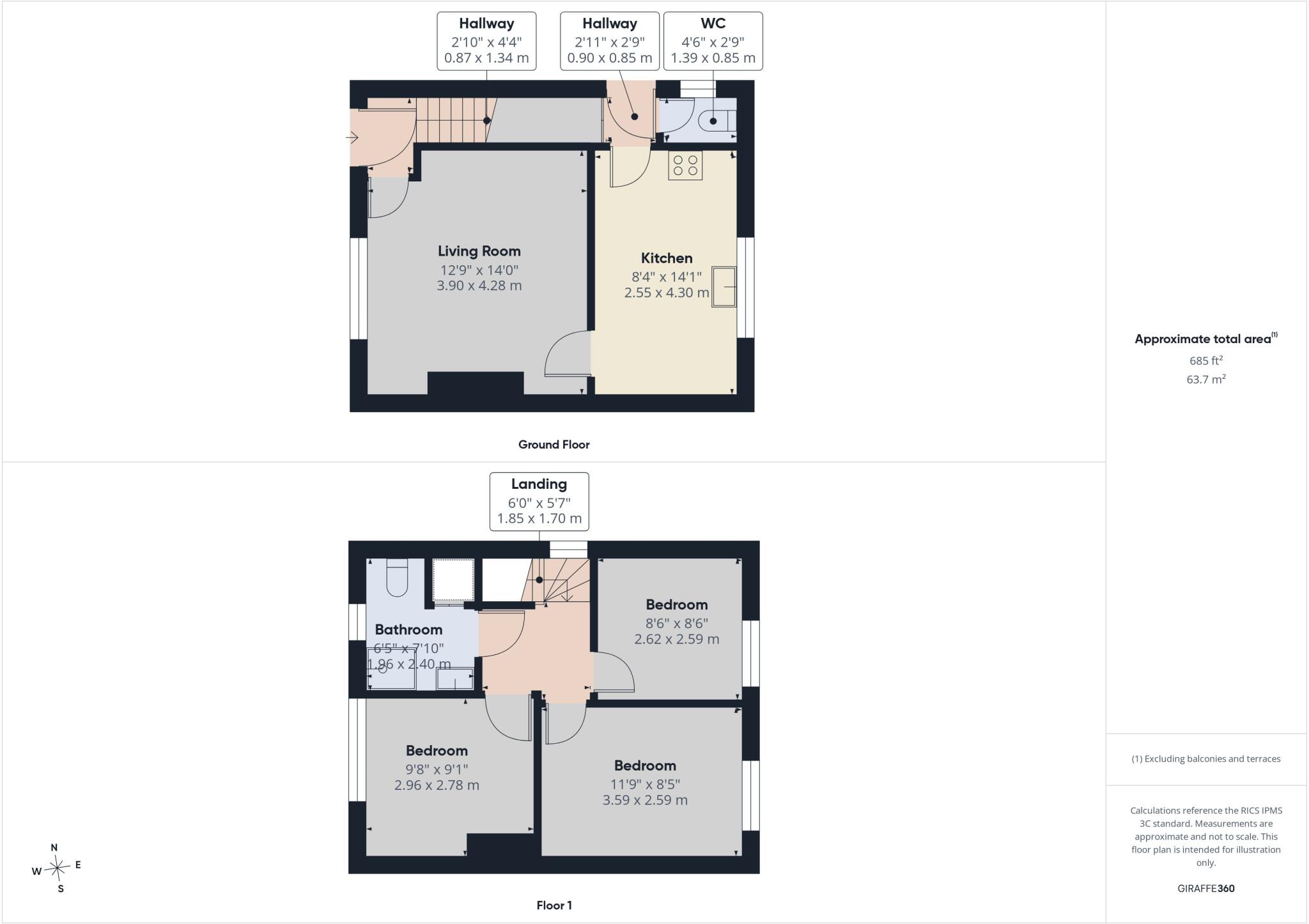 Shakespeare Road, Bournemouth, Dorset, BH6 floorplan