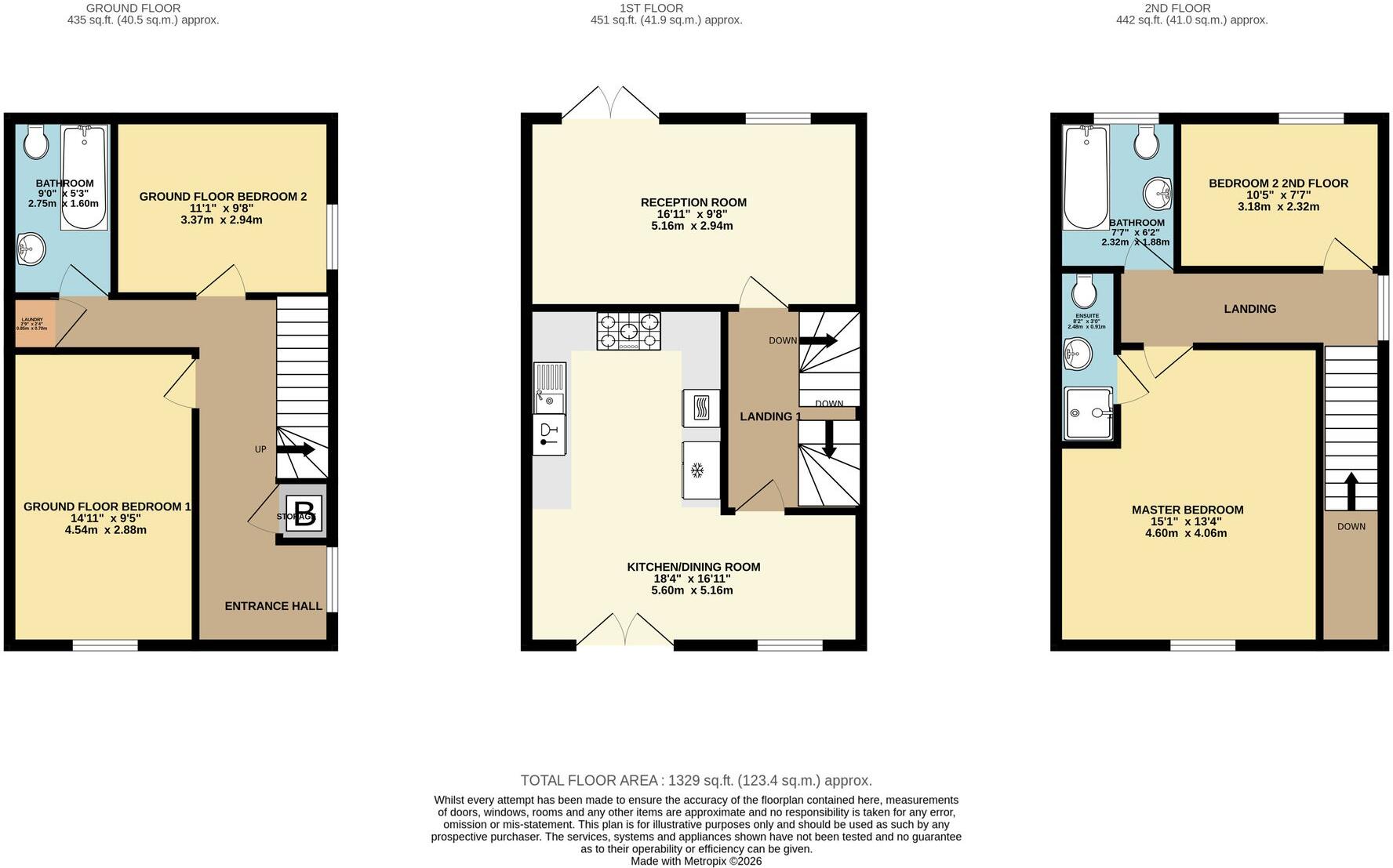 Woodside Walk, Cross Keys, NP11 floorplan