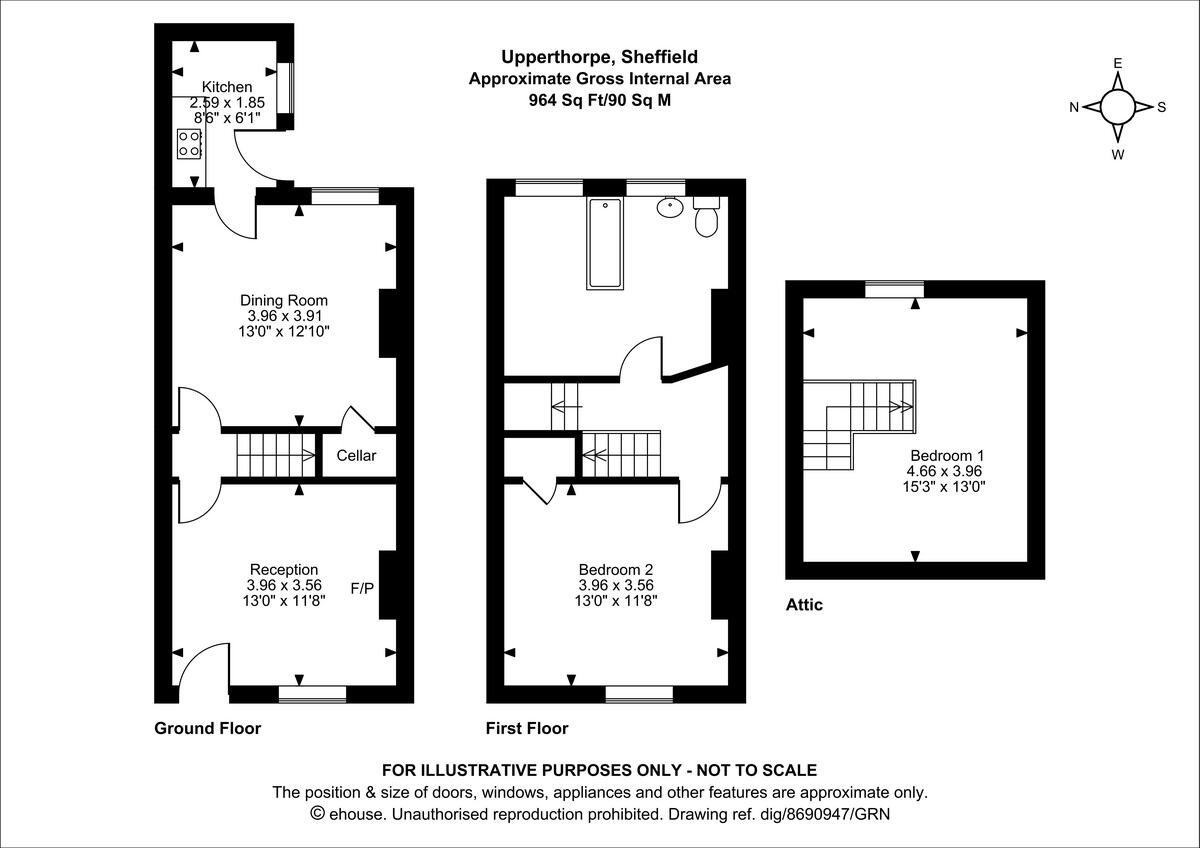 Upperthorpe, Sheffield floorplan