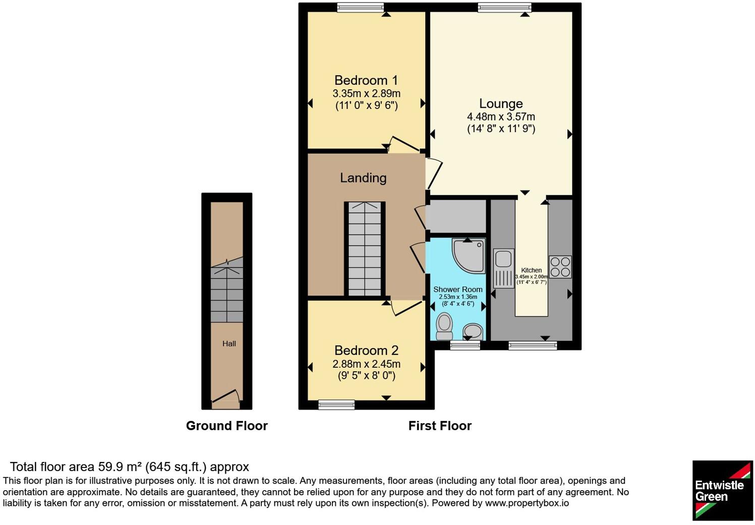 Slackey Fold, Hindley Green, Wigan, Greater Manchester, WN2 floorplan