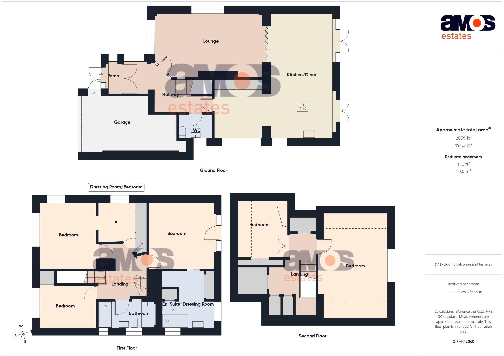 Daws Heath Road, Daws Heath, Hadleigh, Essex floorplan