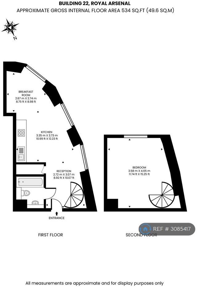 Building, London, SE18 floorplan