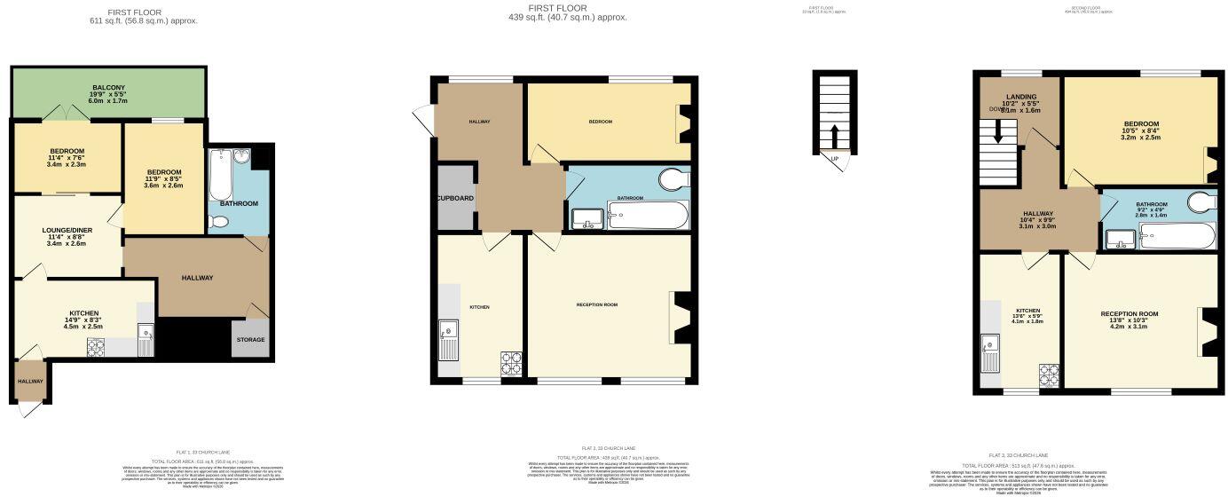 33 Church Lane, London, E11 1HG floorplan