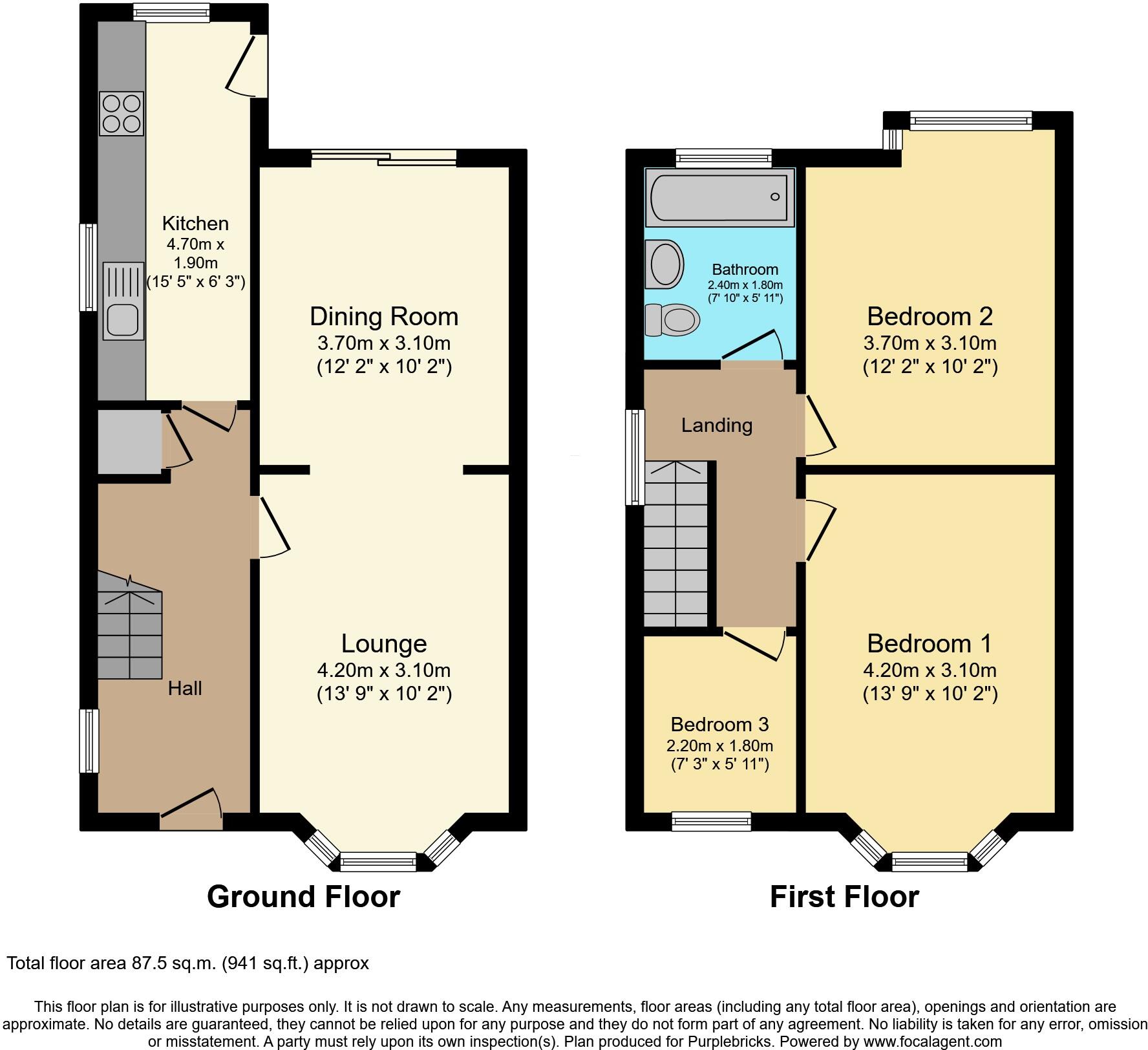 Farnhurst Road, Birmingham, B36 floorplan