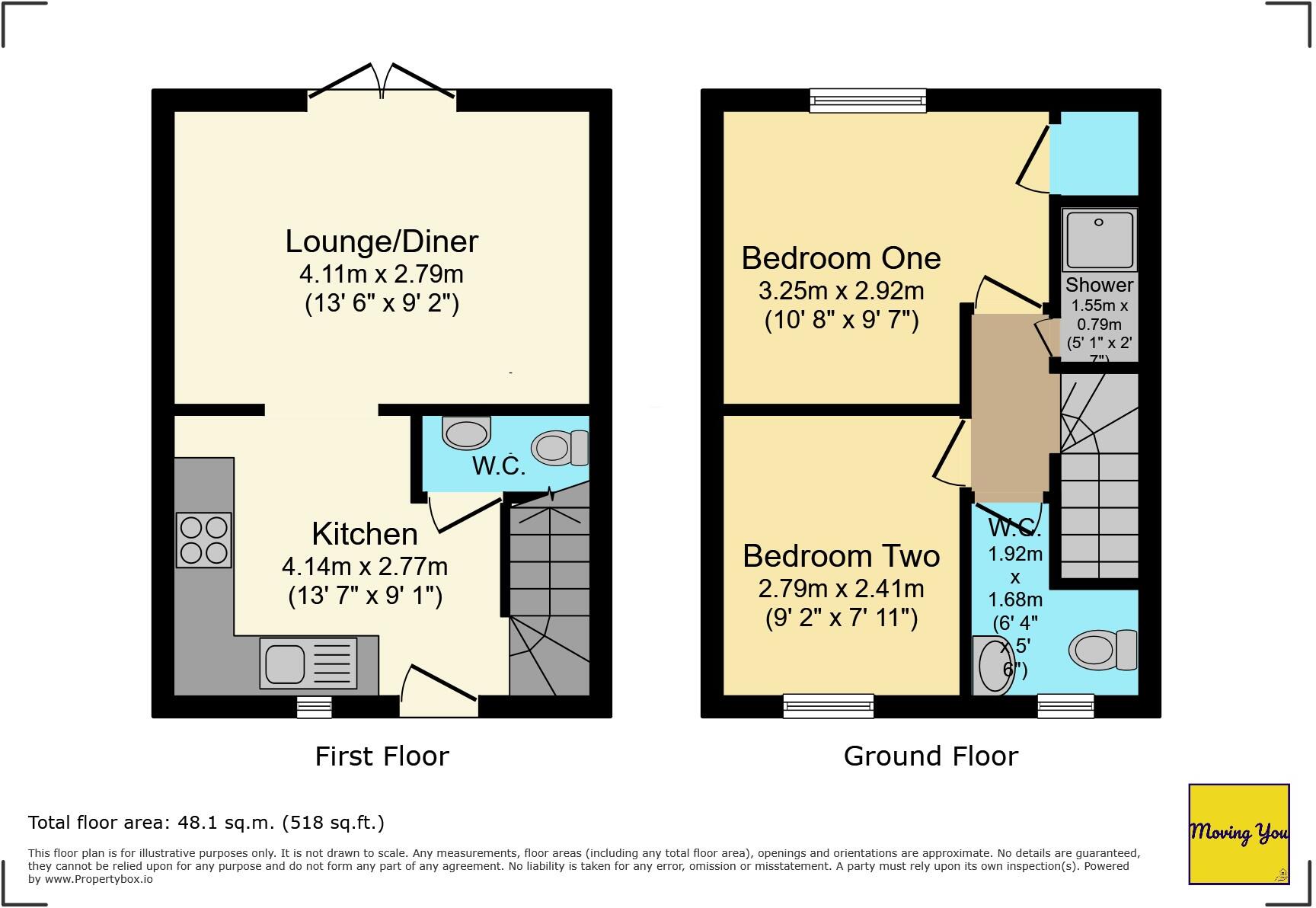 Hill Crest, Knowle Park, Bristol, BS4 2UN floorplan