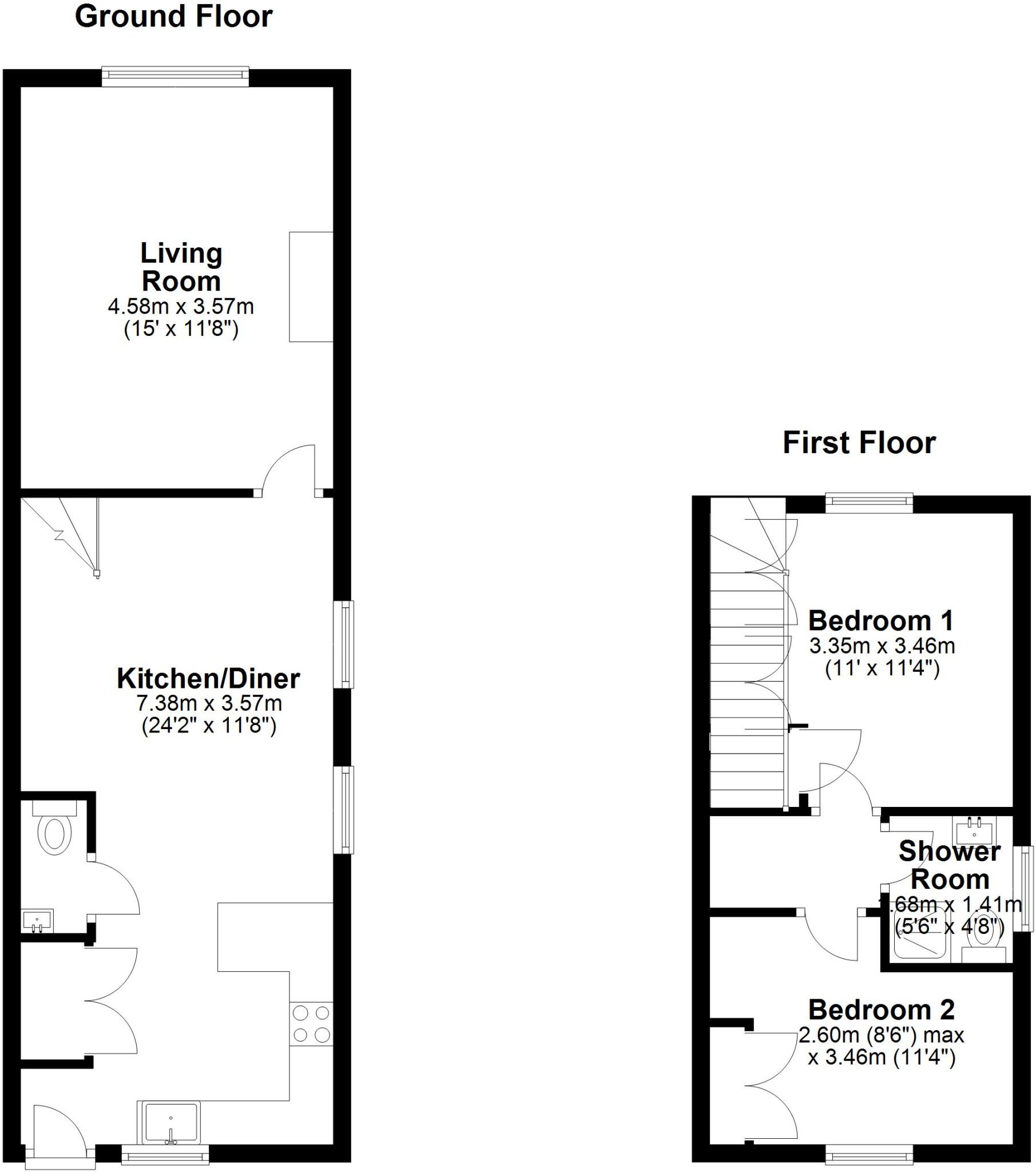 Richmond Place, Boughton, Chester floorplan