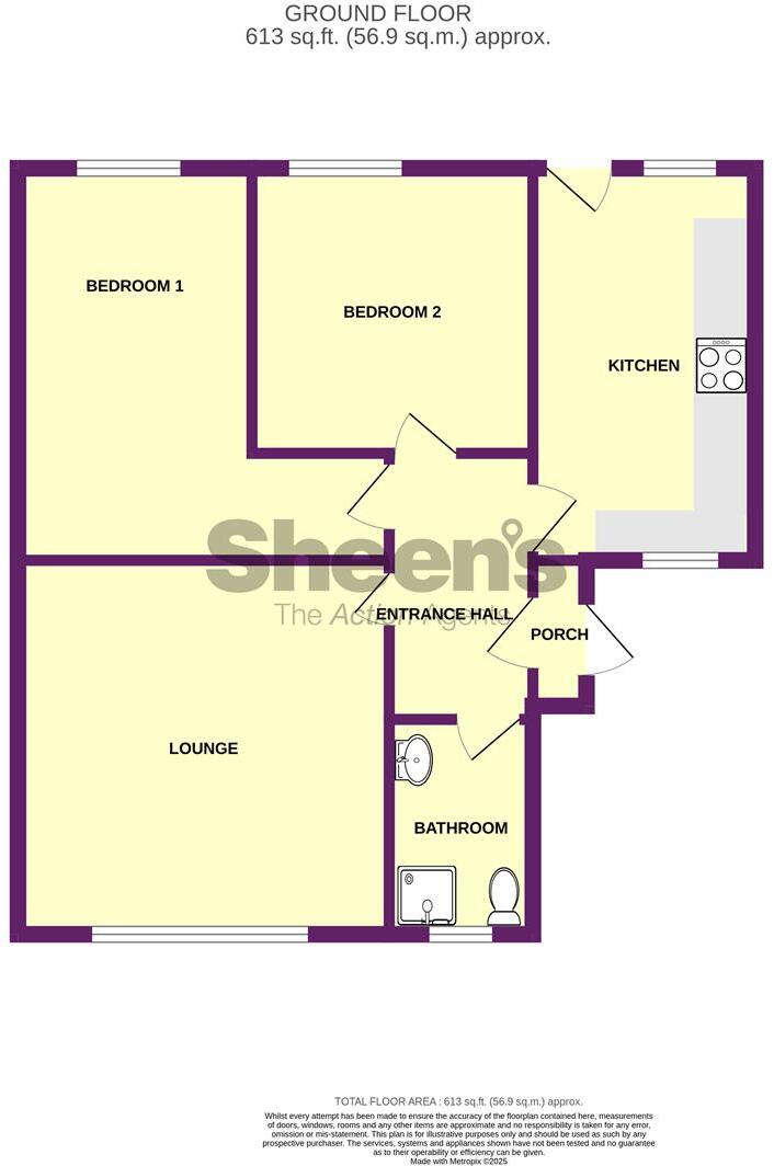 Ospreys, Great Clacton, Essex floorplan