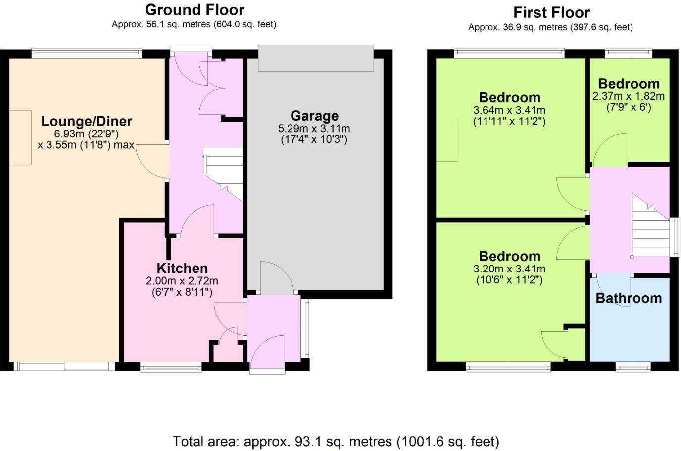 Ambleside Road, Sompting, Lancing floorplan