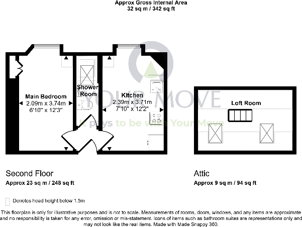 Balfour Street, Edinburgh, Midlothian, EH6 floorplan
