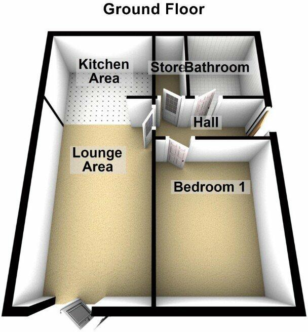 Langdale Gardens, Blackpool floorplan