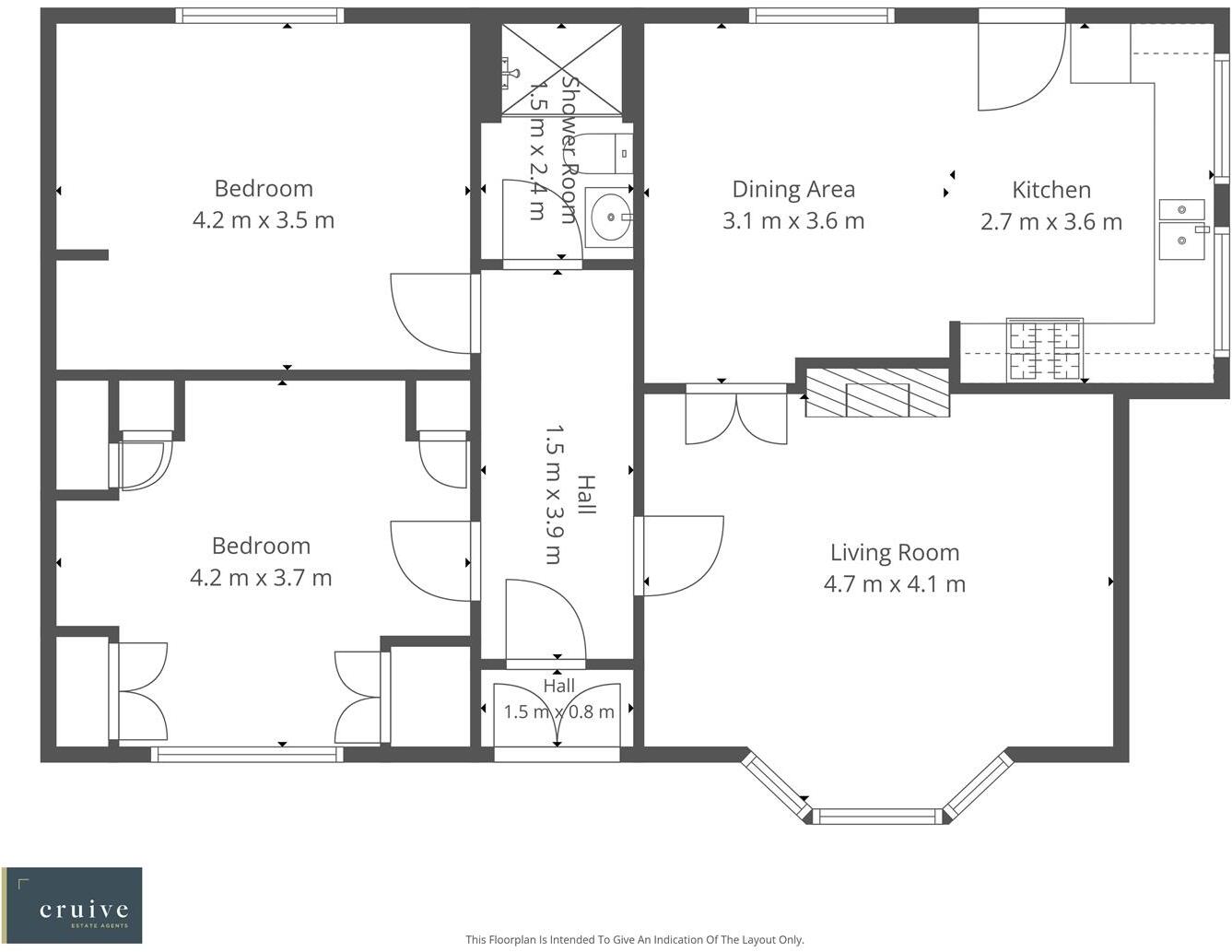 Cochrane Street, Strathaven floorplan