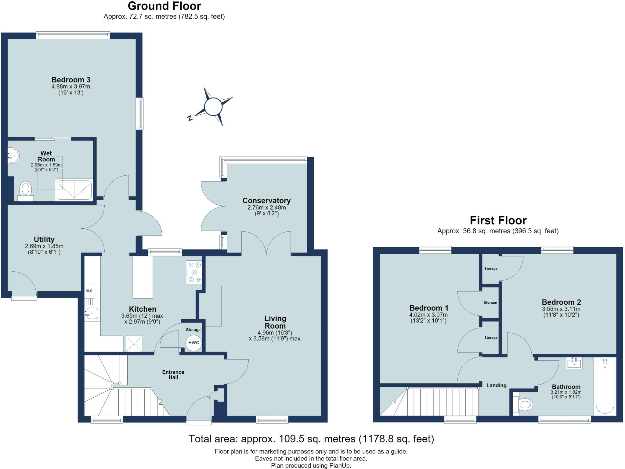 Lawrance Road, St. Albans, Hertfordshire, AL3 floorplan