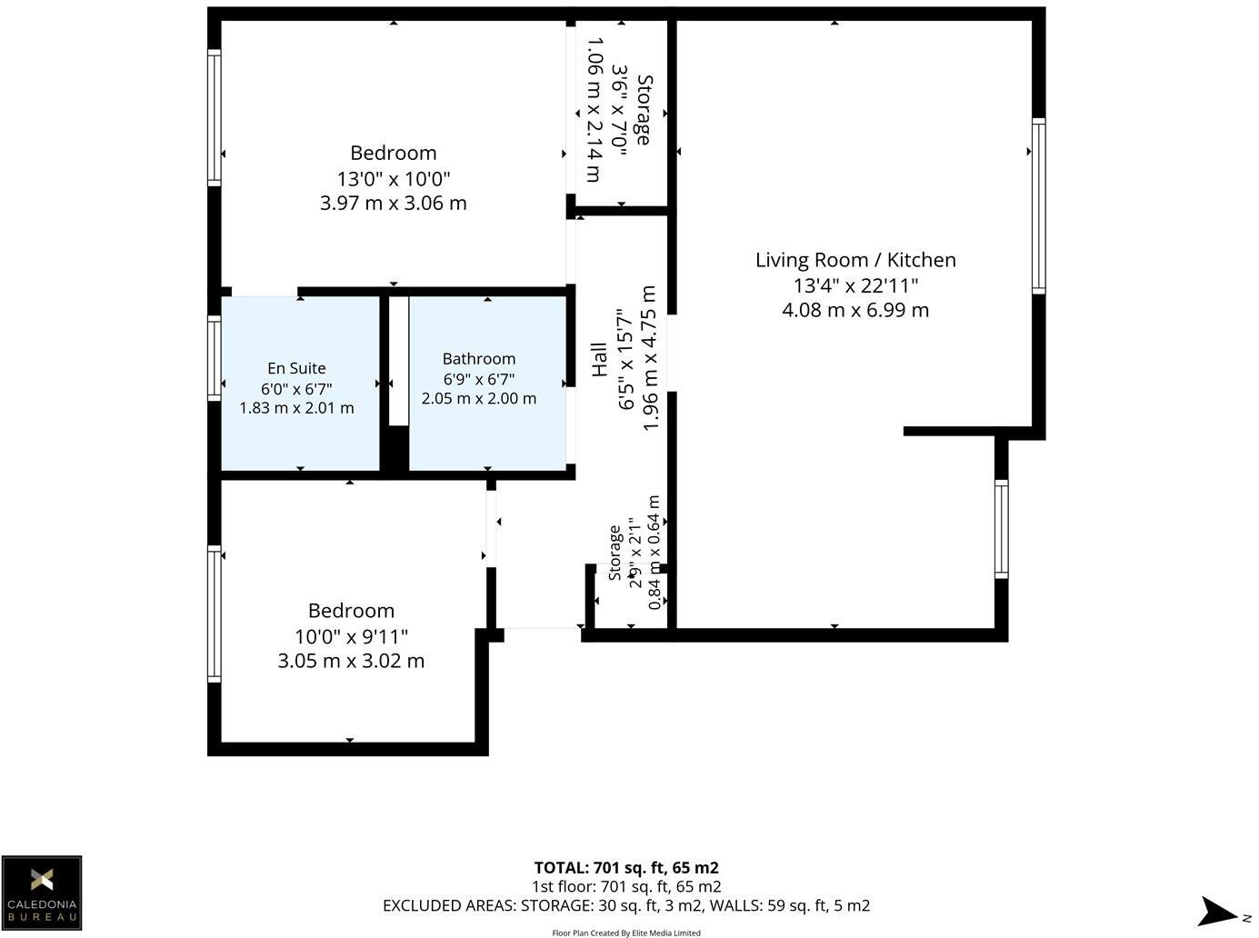 Burnbrae Gardens, Clydebank floorplan