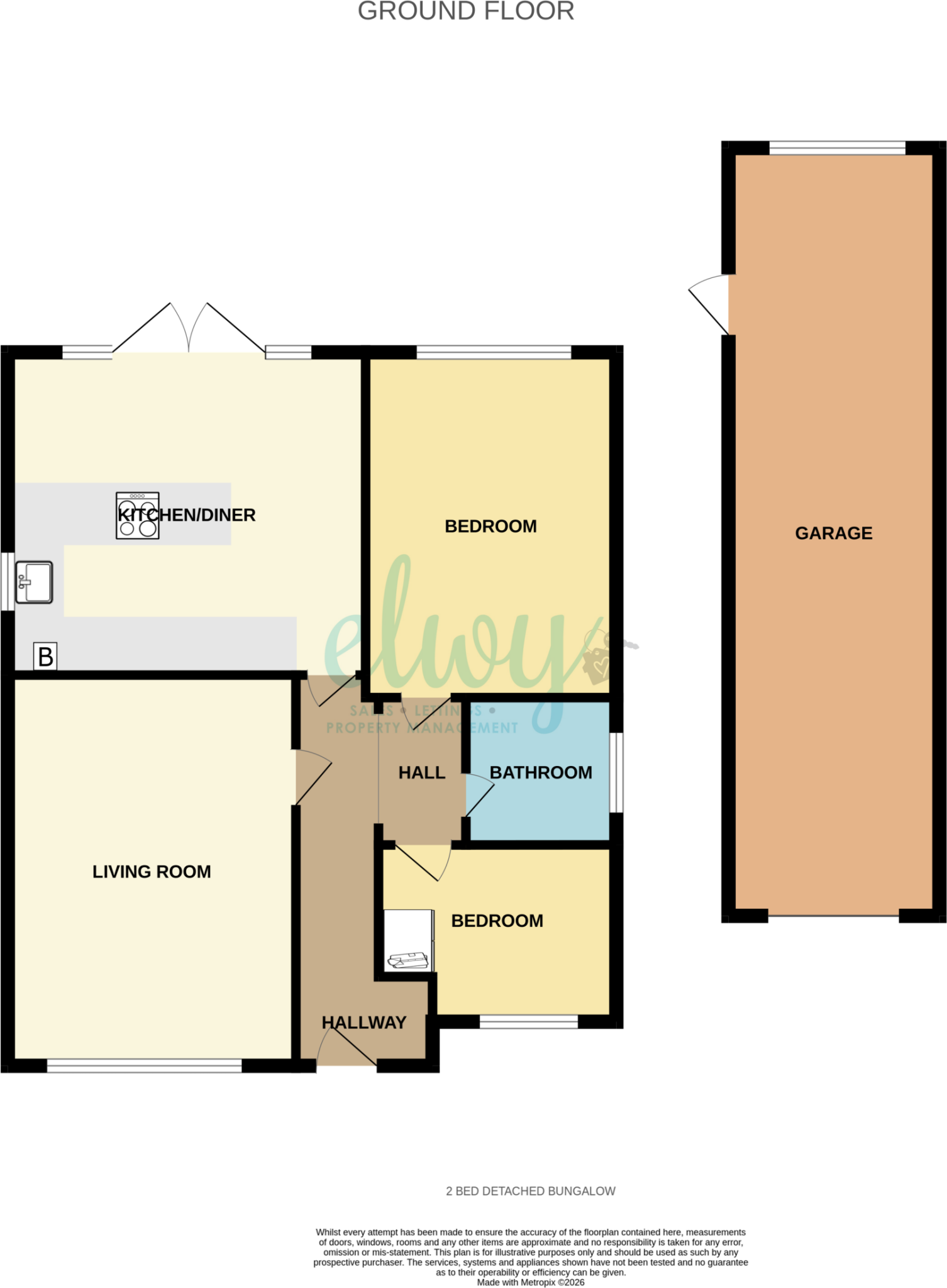 Bryn Hafod,  Rhuddlan, LL18 floorplan