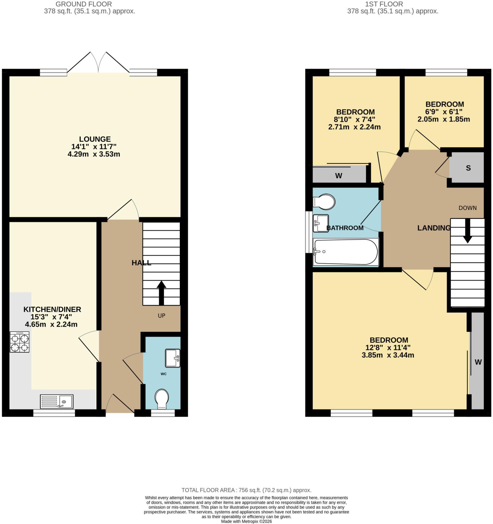 Dickens Close, Brookhaven floorplan