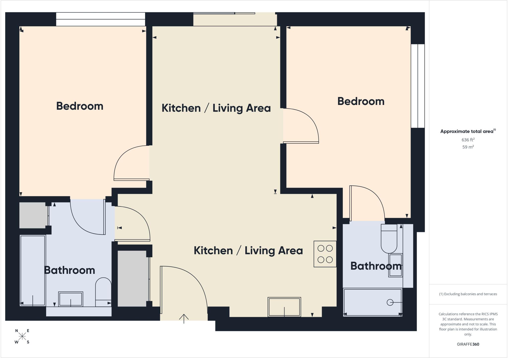 Clayworks, Hanley floorplan