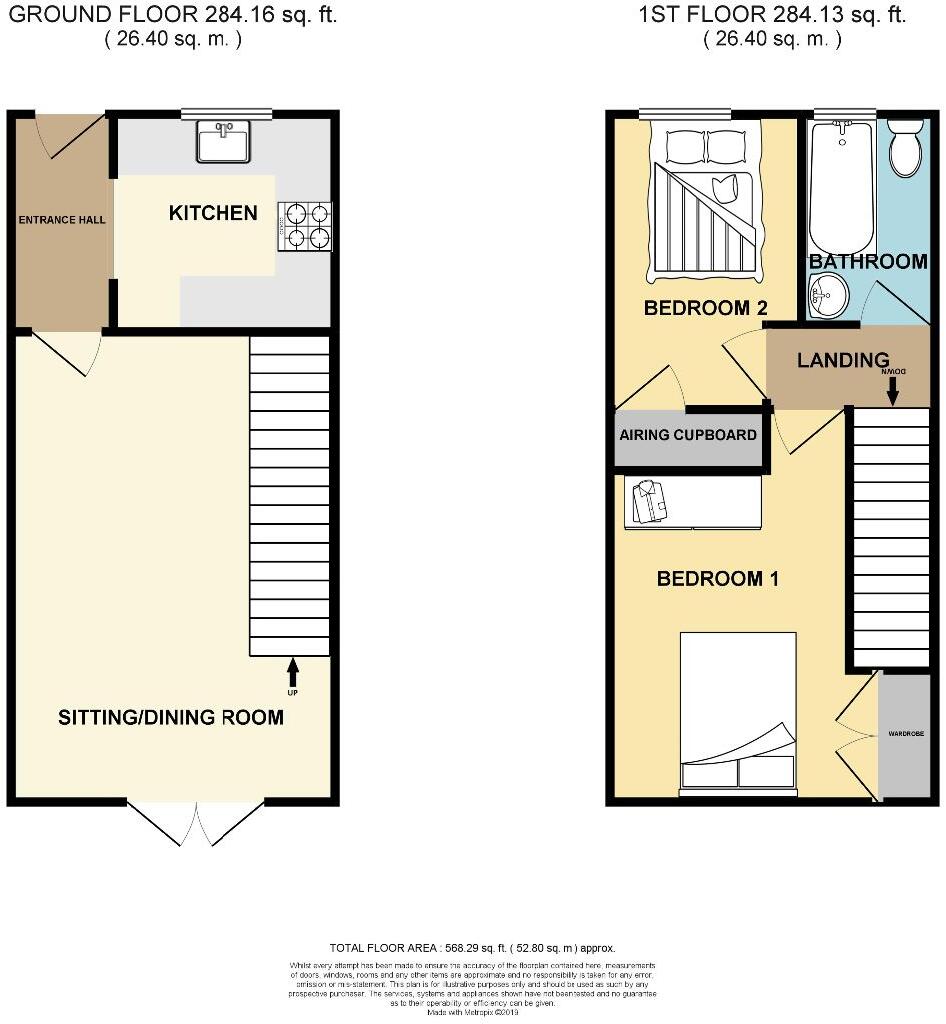 Nightingale Road, Trowbridge floorplan