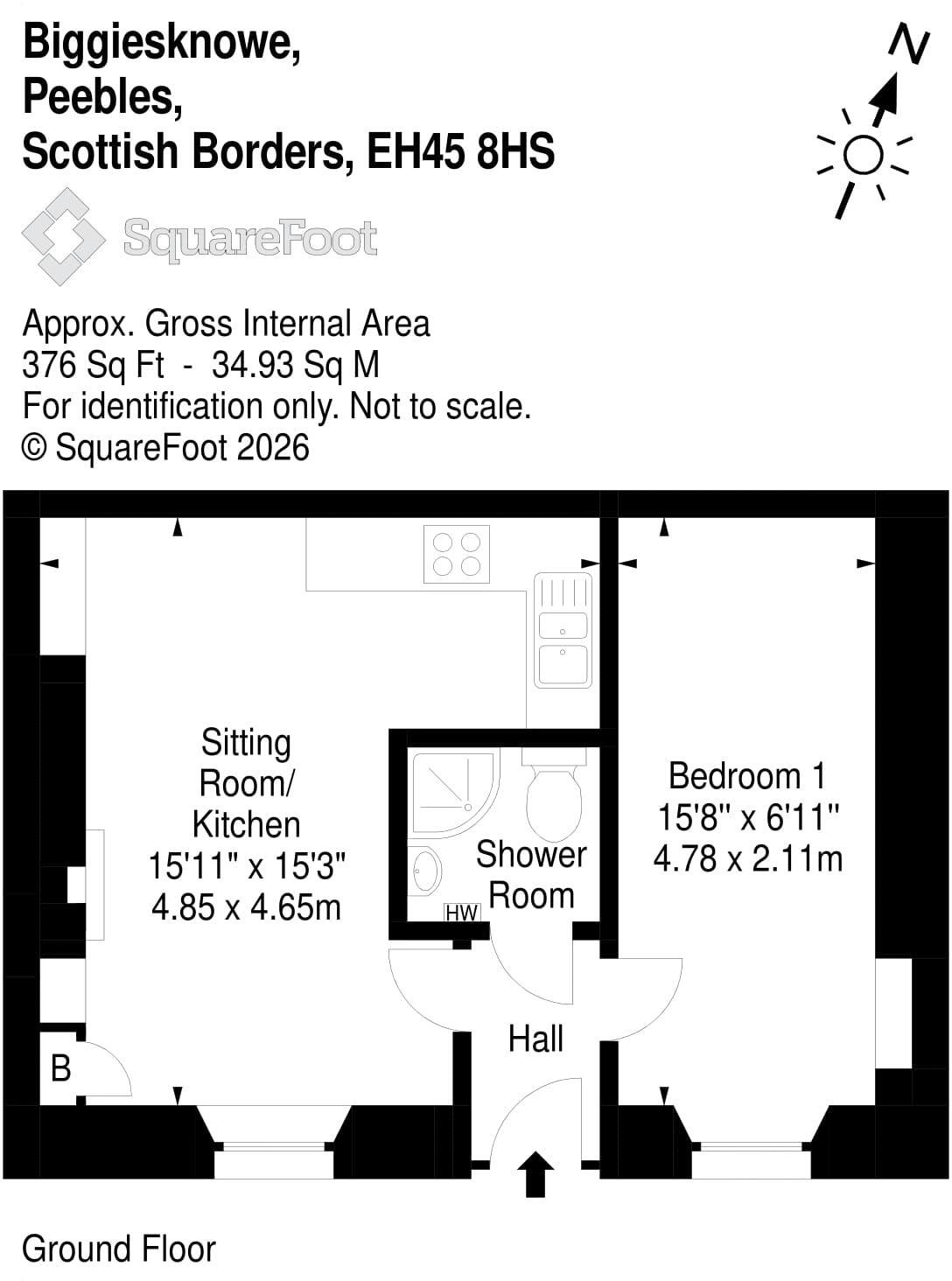 19 Biggiesknowe, Peebles, EH45 8HS floorplan