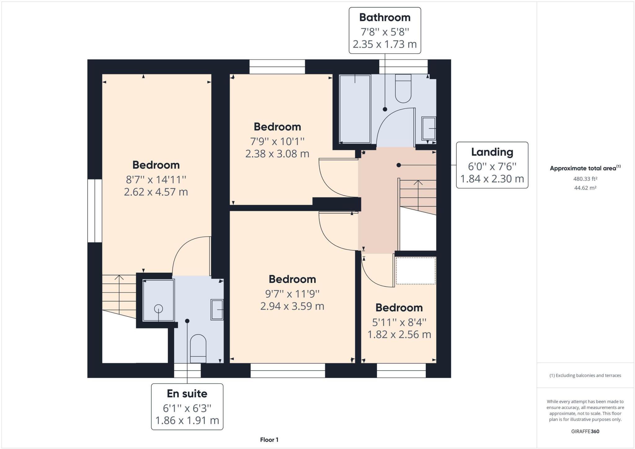 Willow Close, Darley Abbey floorplan