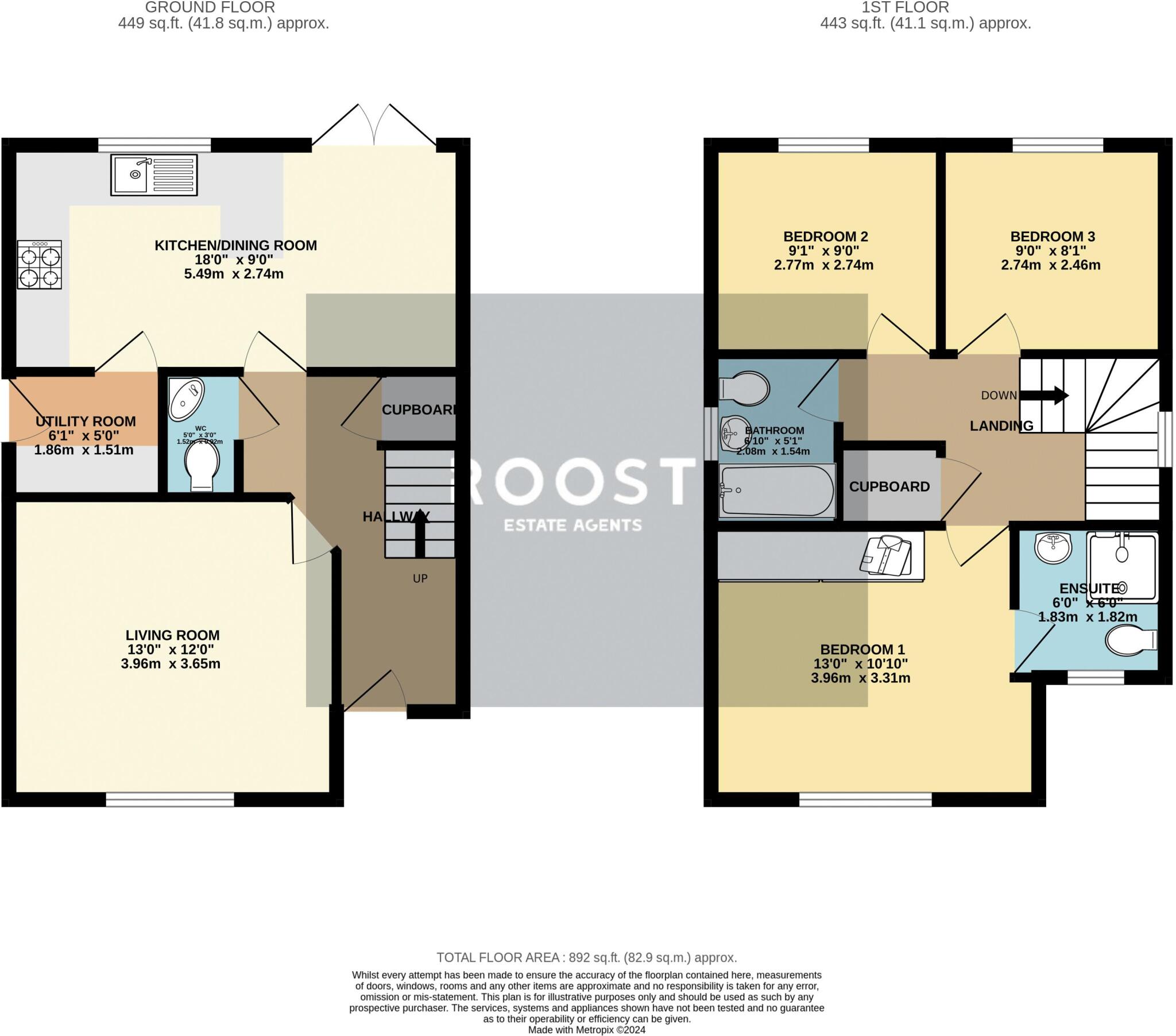 Heathland Way, Humberston floorplan
