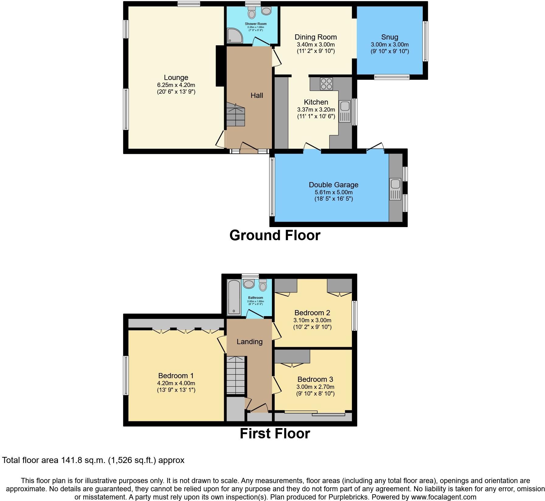 Westfield Drive, Preston, PR4 floorplan