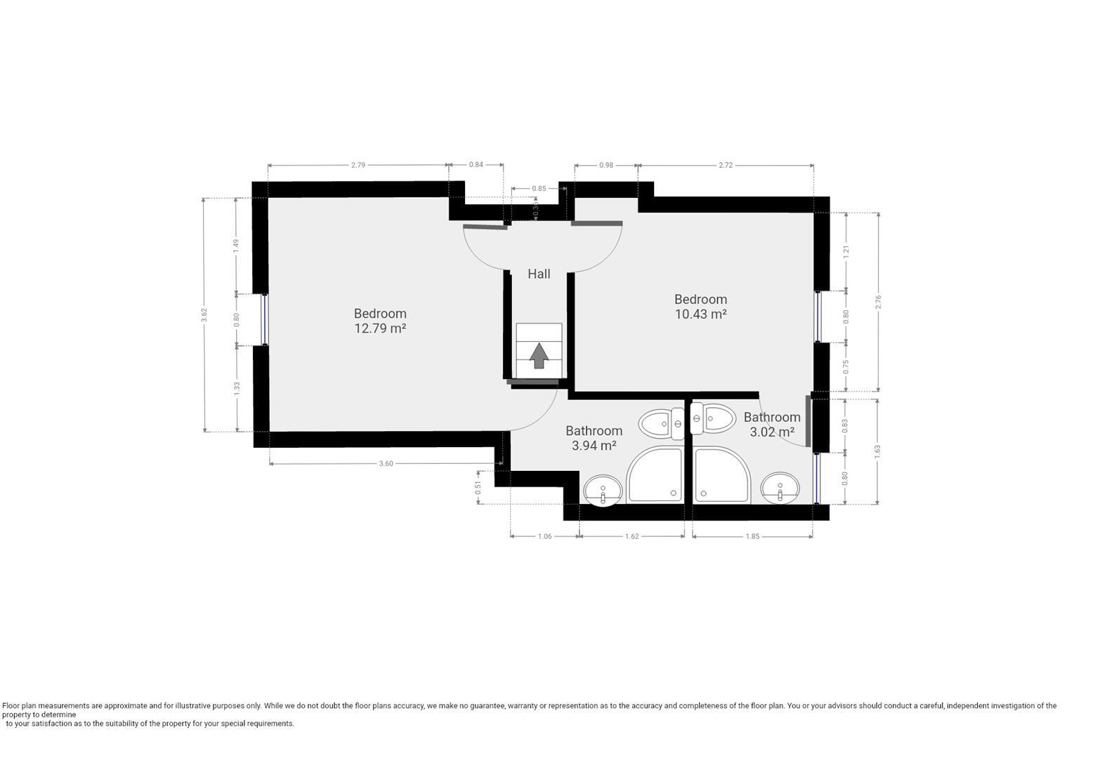 27/28 - Charles Street West - Student House floorplan