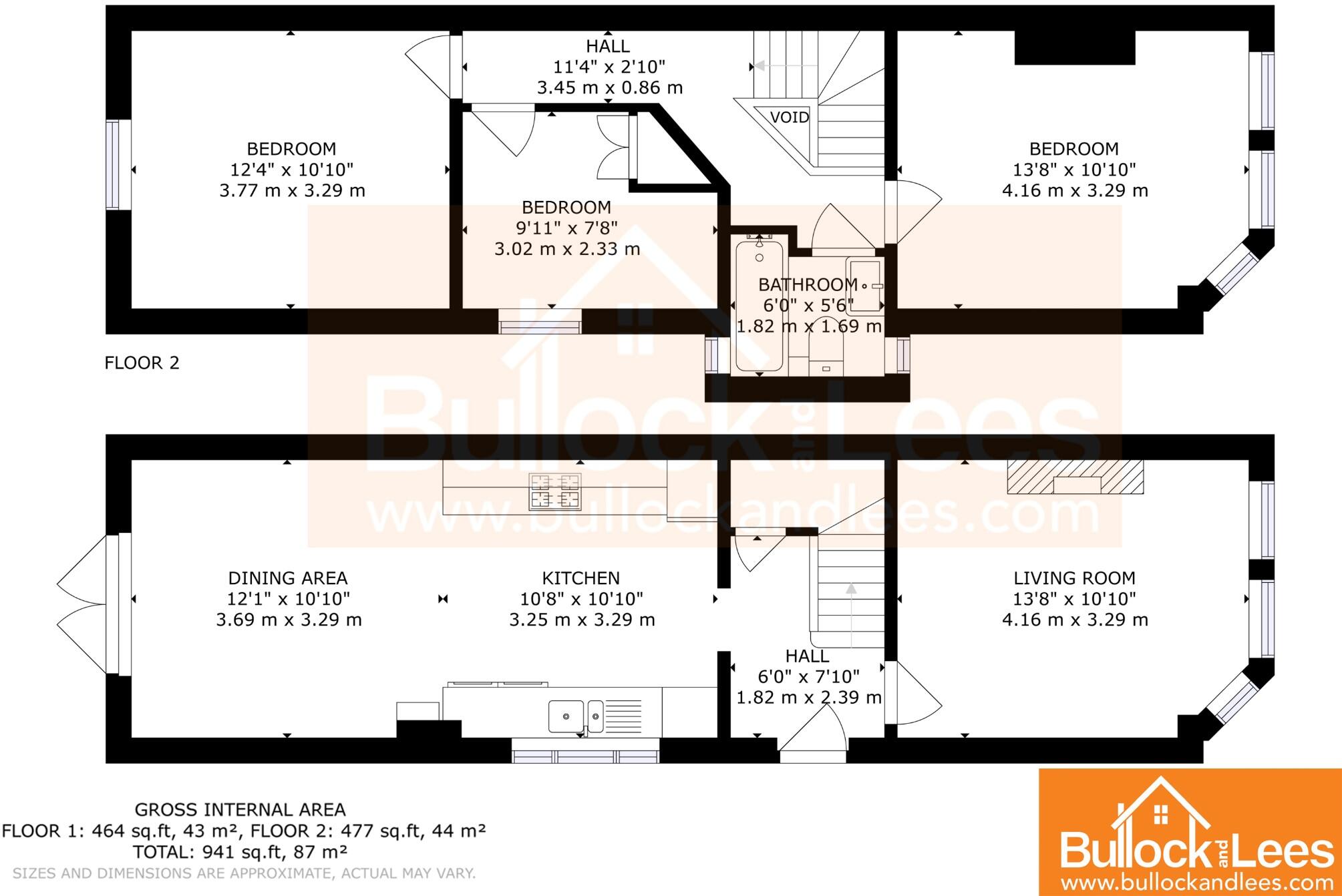 Abinger Road, Bournemouth, Dorset, BH7 floorplan