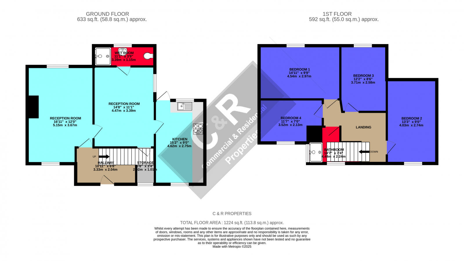 Westbourne Road, Eccles, M30 8DB floorplan