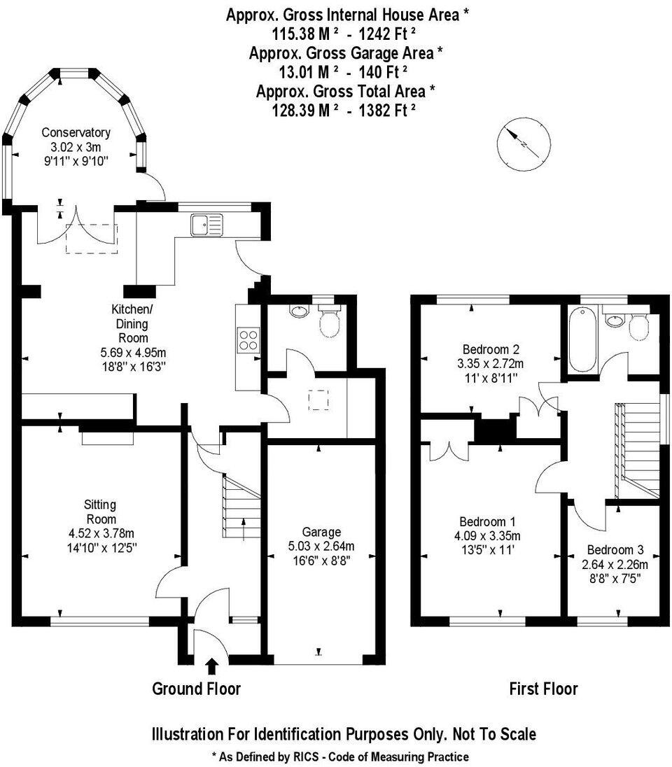 Cuckoo Corner, Urchfont, Wiltshire, SN10 4RA floorplan