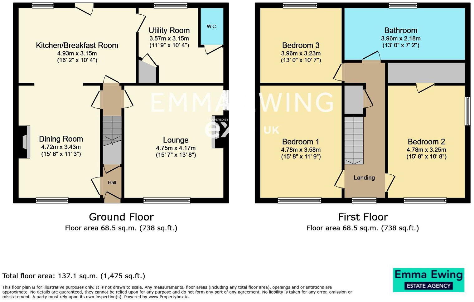 Holly House, Station Hill, Wigton floorplan