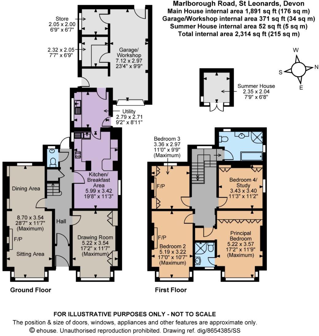 Marlborough Road, St Leonards, Exeter, Devon floorplan
