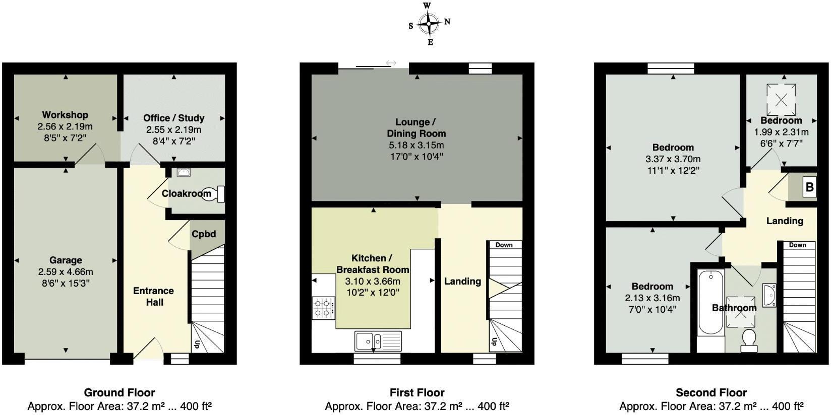 Heron Way, Torquay floorplan