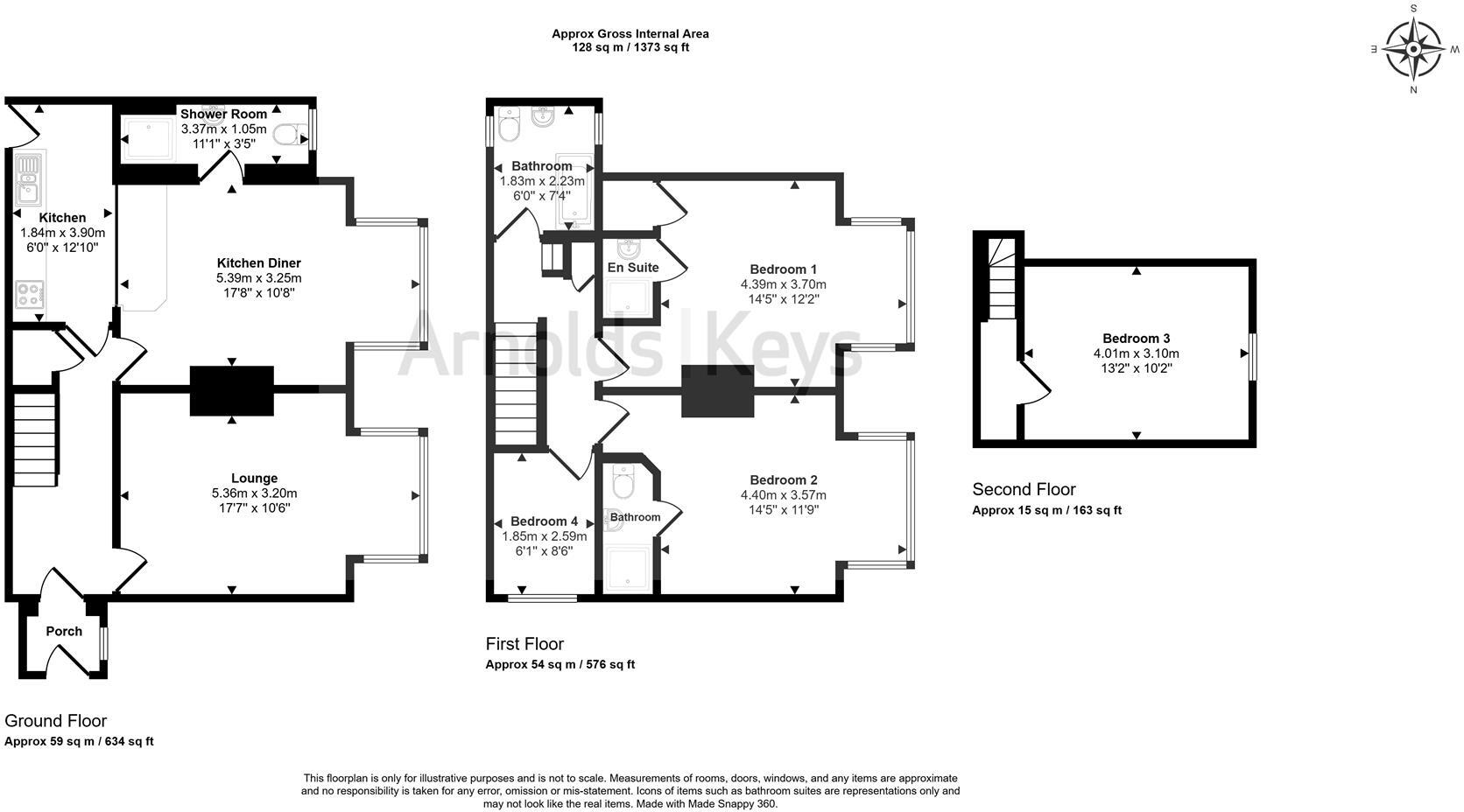 The Driftway, Sheringham floorplan