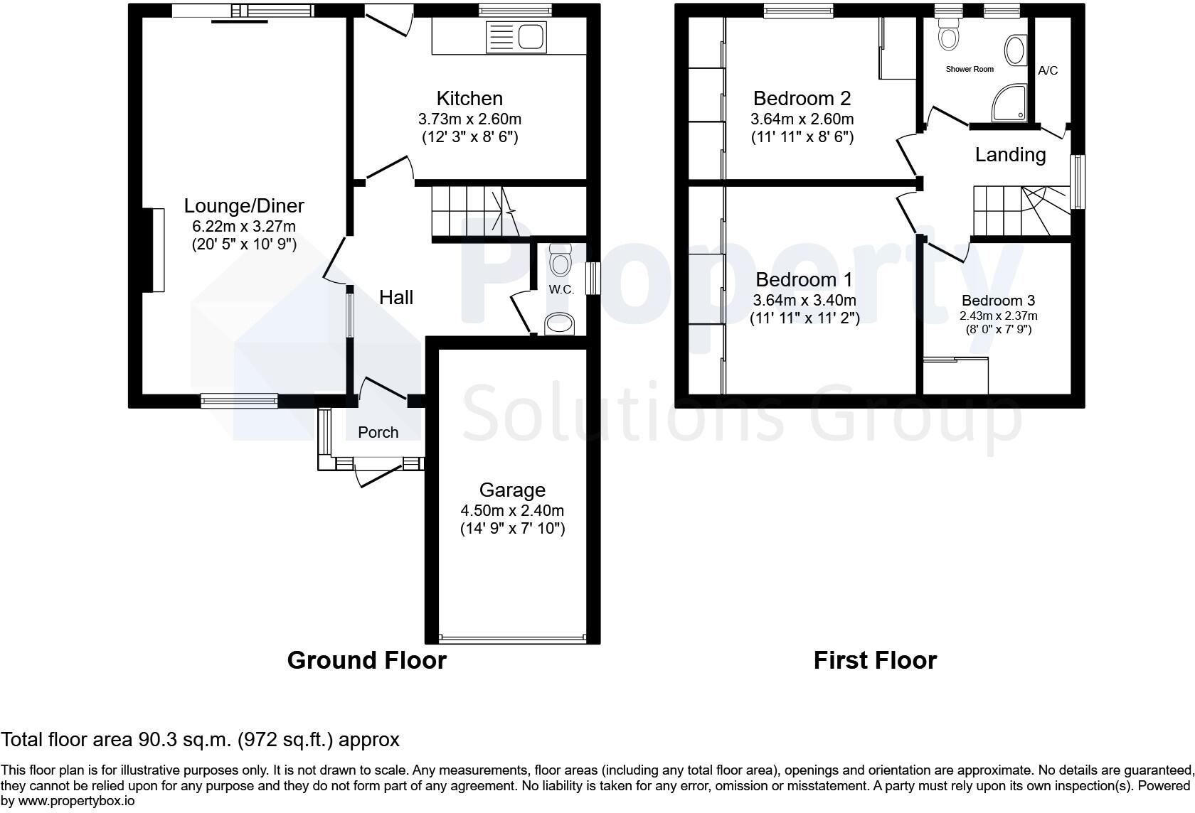Hill View Road, Chelmsford, Essex floorplan