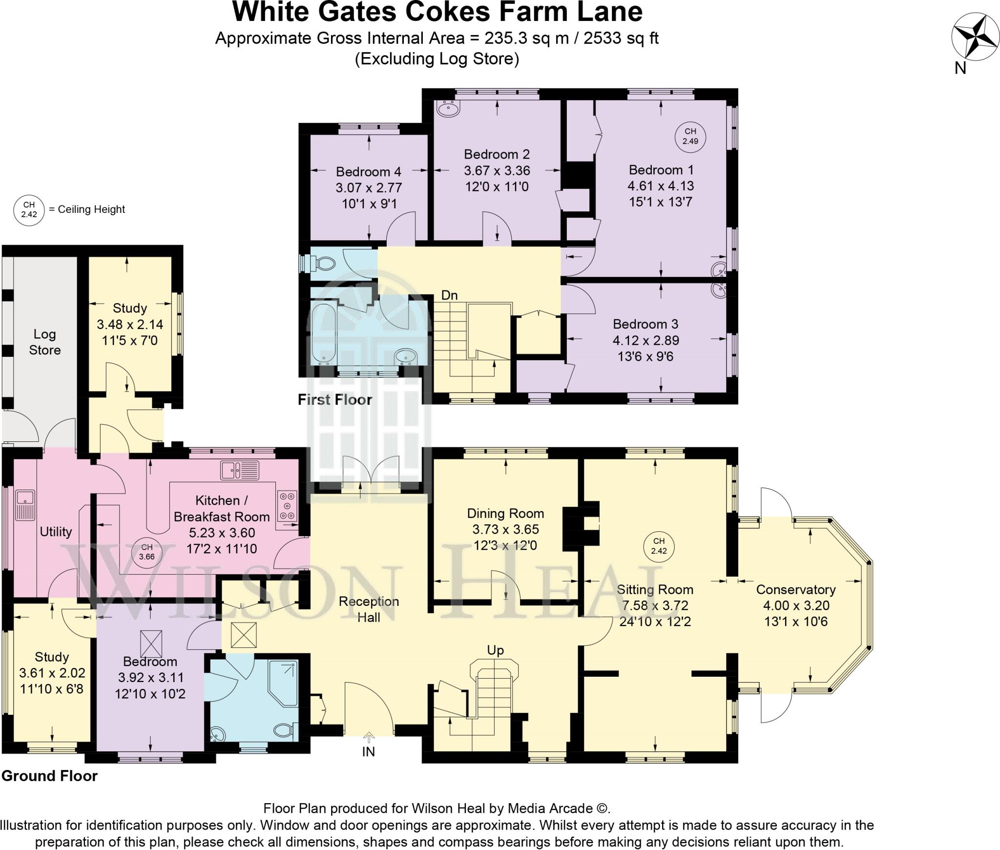 Cokes Farm Lane, Chalfont St. Giles  floorplan