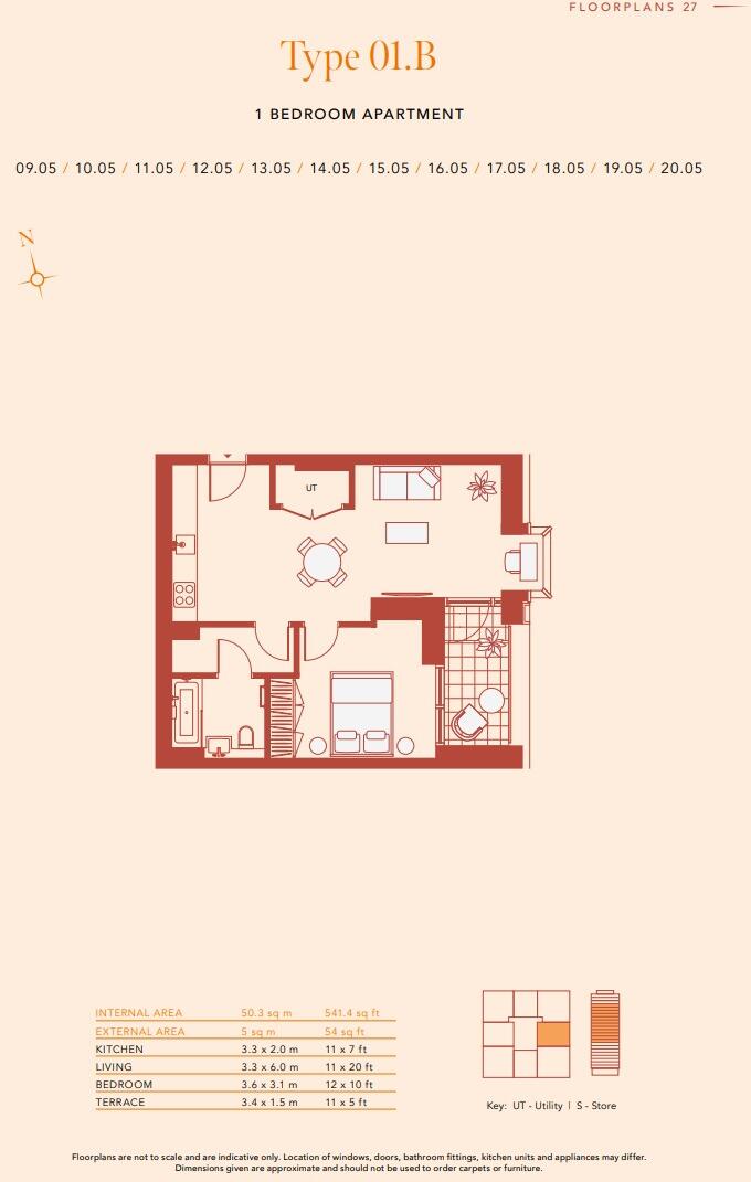 The HiLight, Battersea, London, SW11 floorplan