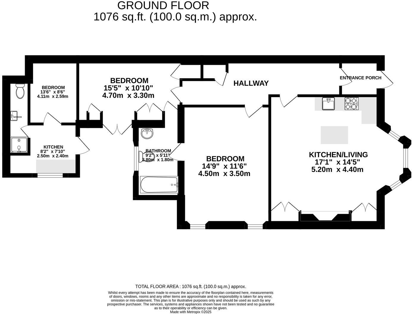 Park Terrace, Falmouth floorplan