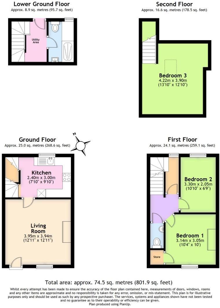 Haywood Lane, Deepcar, Sheffield floorplan