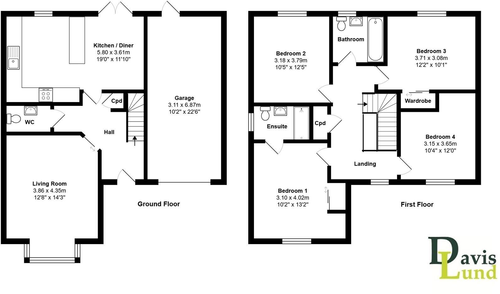 Poppy Drive, Sowerby, Thirsk floorplan