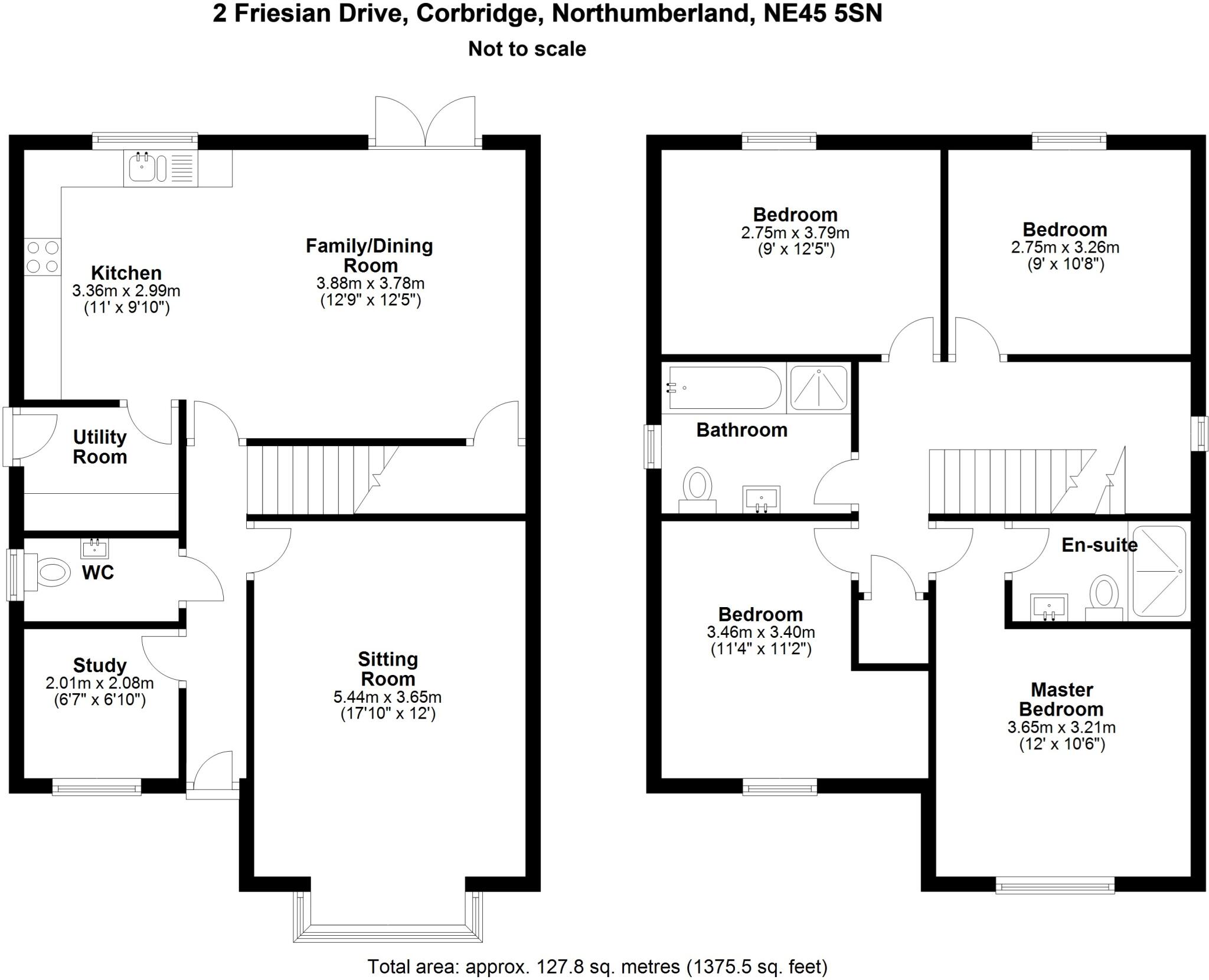 Friesian Drive, Roman Heights, NE45 floorplan