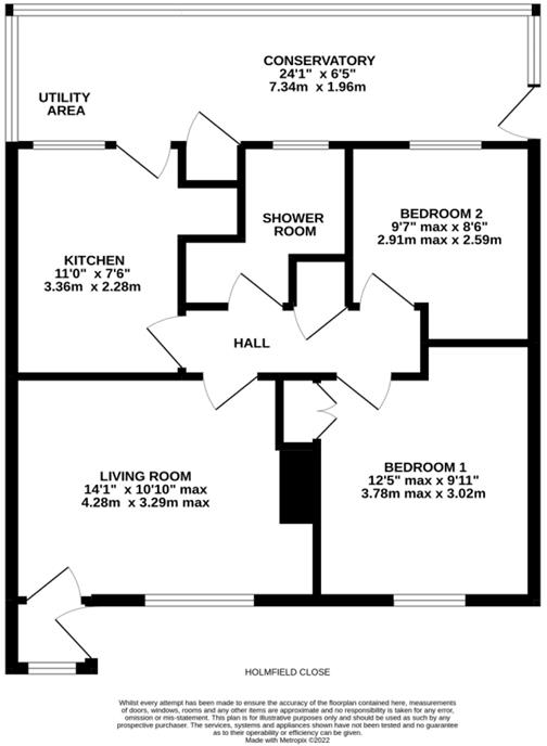 Holmfield Close, Clayton West, Huddersfield floorplan