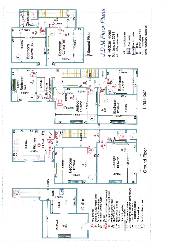 4 Redcar Road, Crookesmoor floorplan