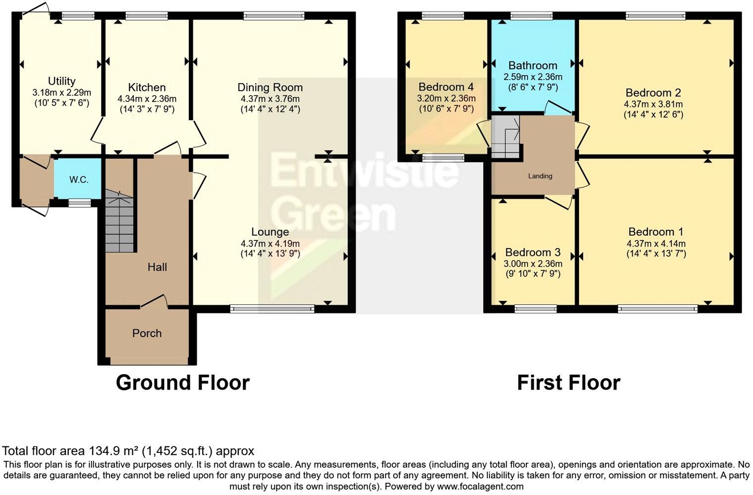 Cartmel Close, Bury, Greater Manchester, BL9 floorplan