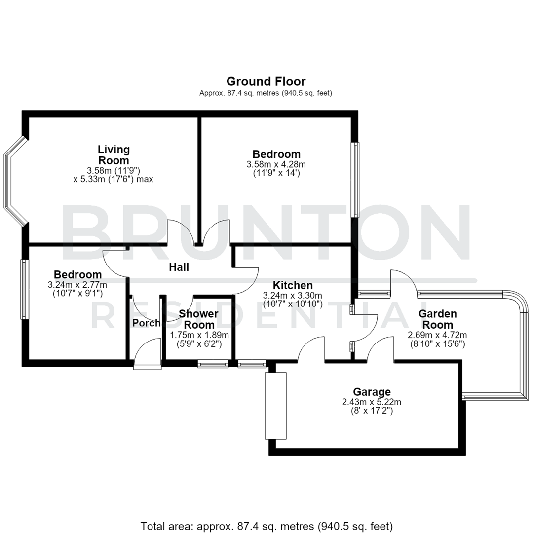 Milford Gardens, Brunton Park, NE3 floorplan