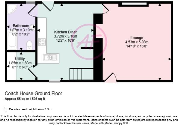 School Bank Road, Llanrwst, Llanrwst, Conwy, LL26 floorplan