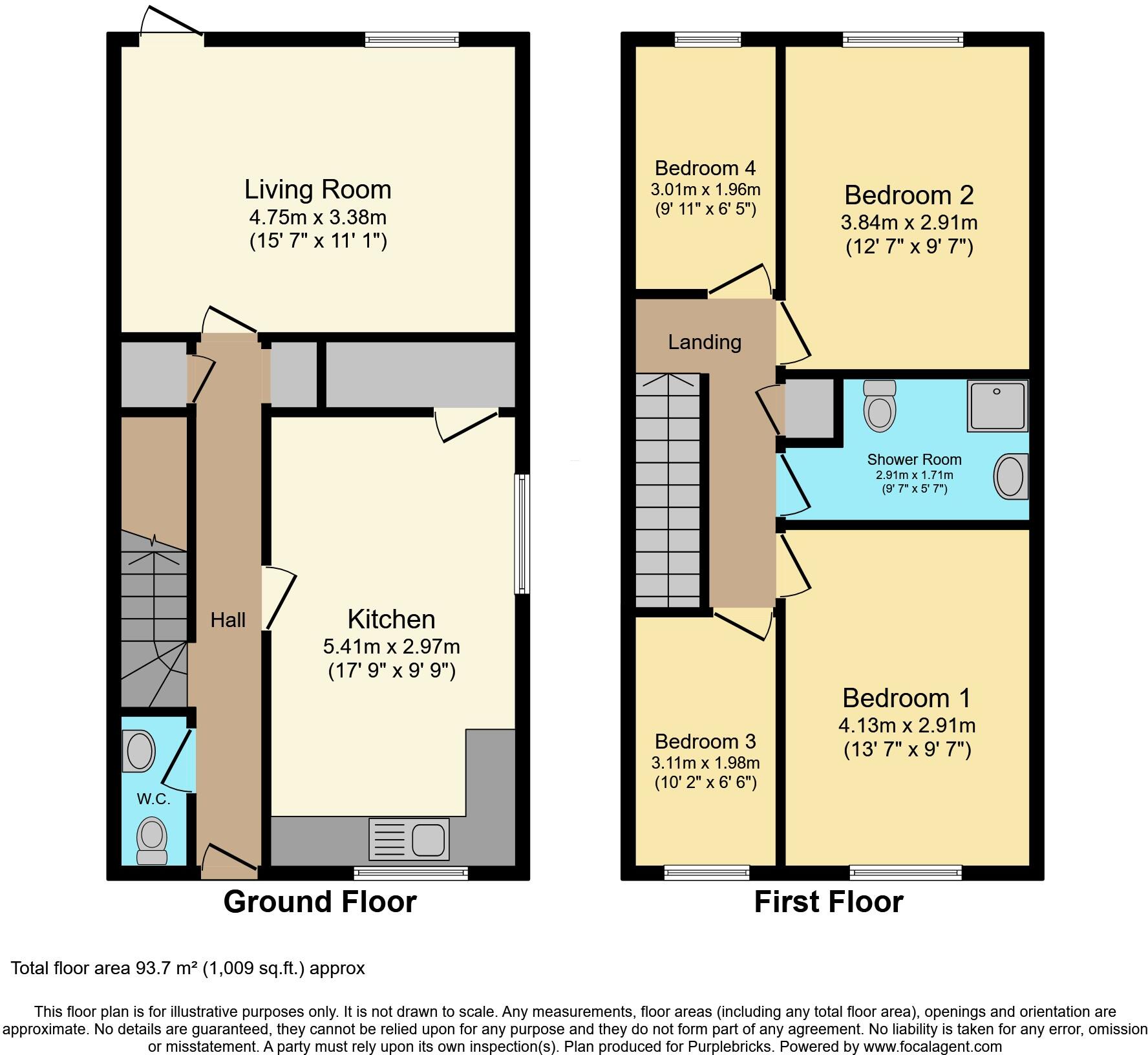 Victor Street, Caldmore, Walsall, WS1 floorplan