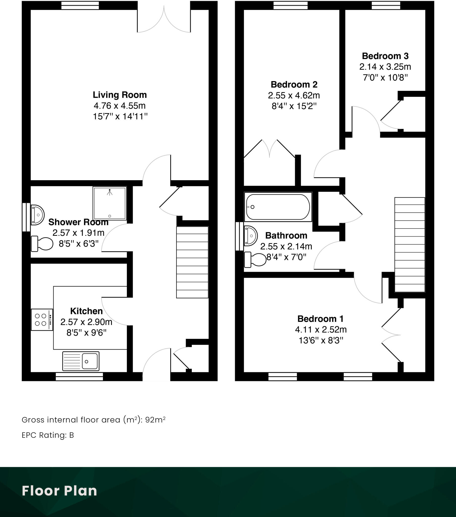 17 Muirhouse Crescent, Muirhouse, Edinburgh, EH4 4QF floorplan