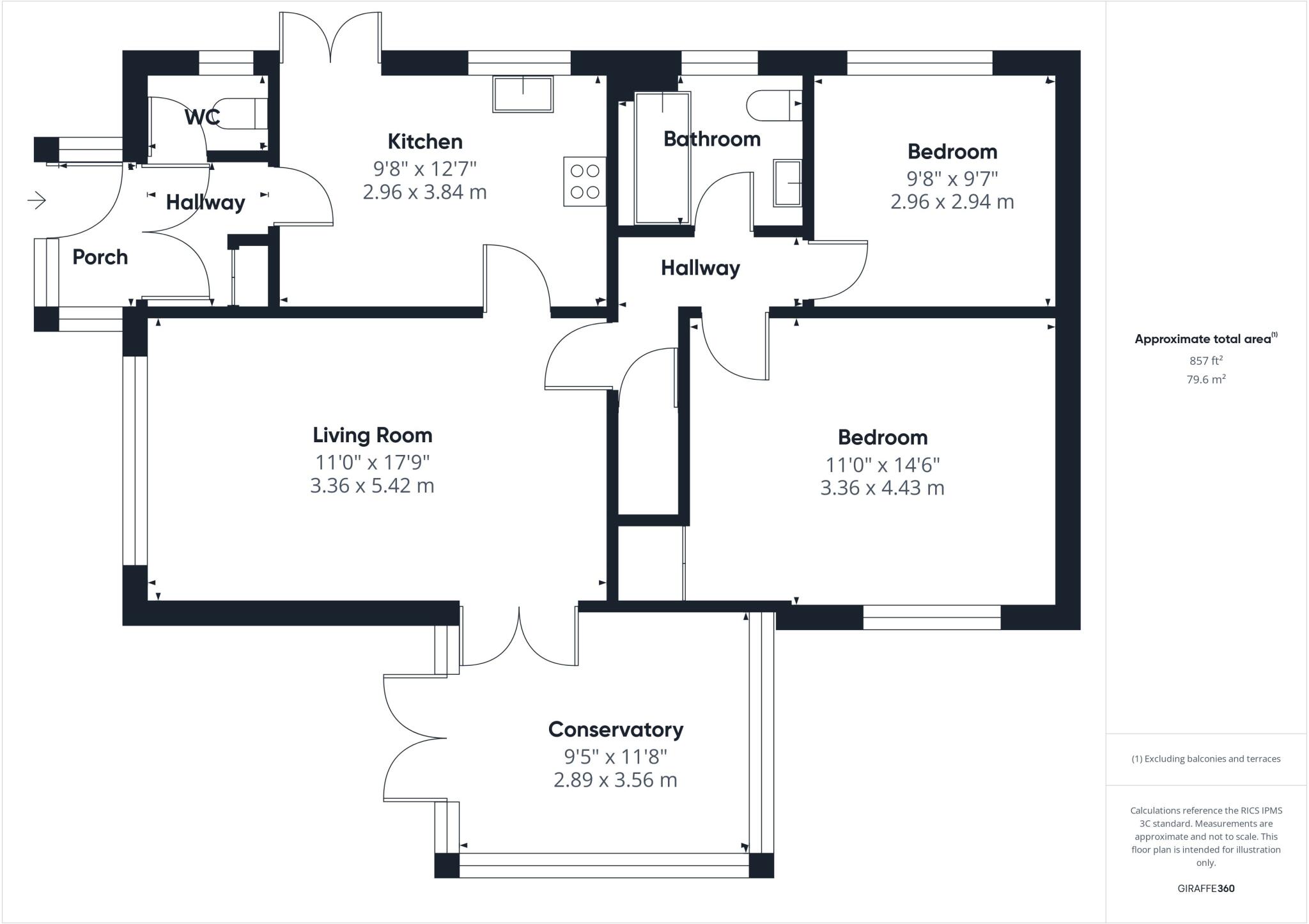 Elmers Way, Bransgore, Christchurch, Dorset, BH23 floorplan
